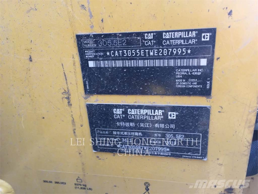 CAT 305.5E2 Bagri goseničarji