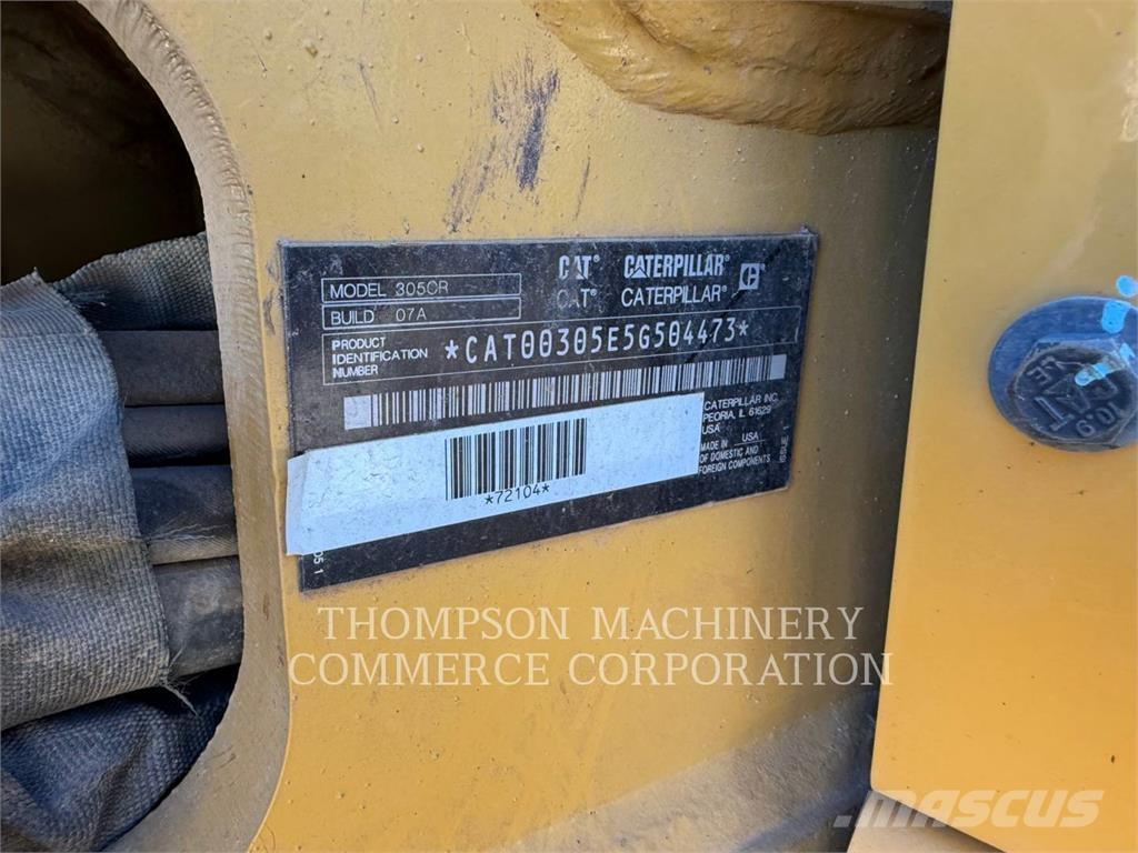 CAT 305 CR Bagri goseničarji