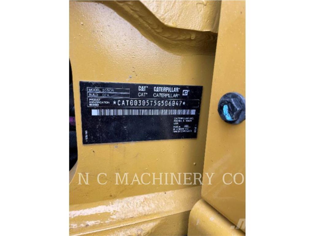 CAT 305 CRCB Bagri goseničarji