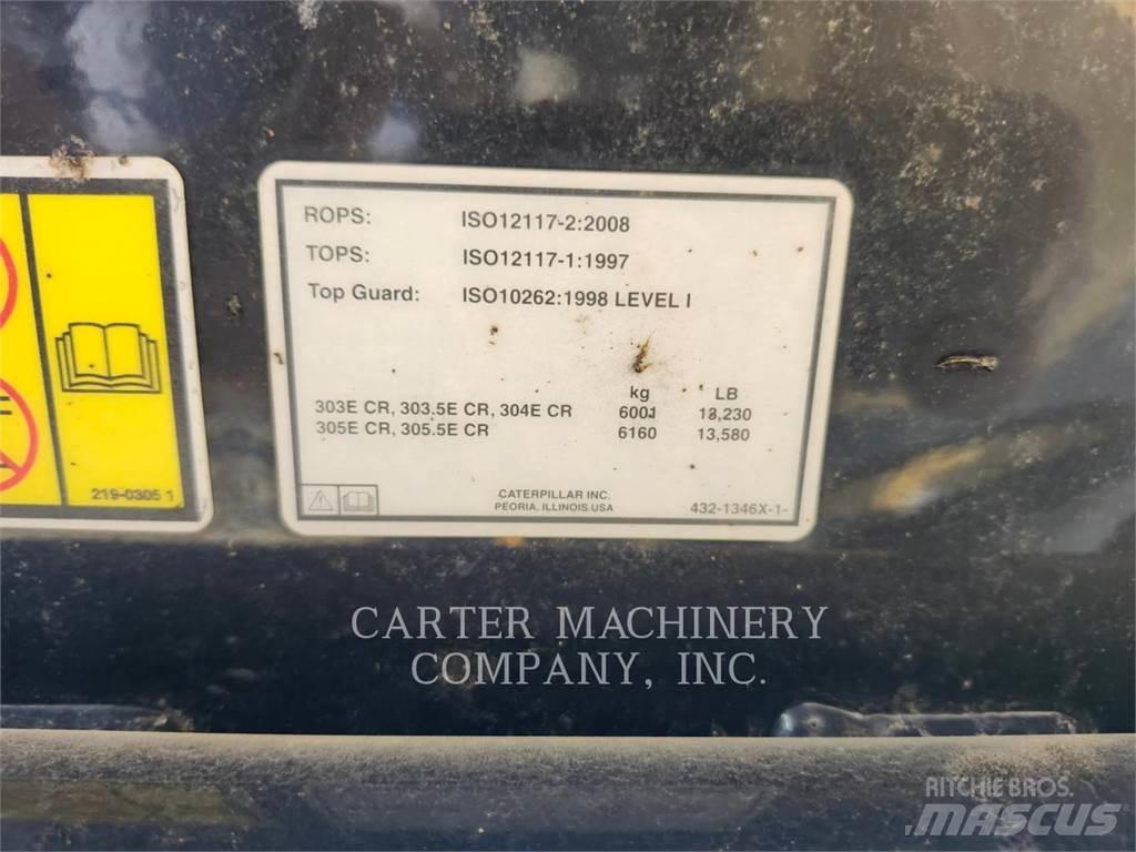 CAT 305 E CR Mini bagri <7t
