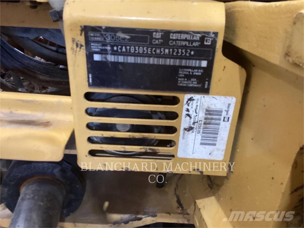 CAT 305E2 Bagri goseničarji