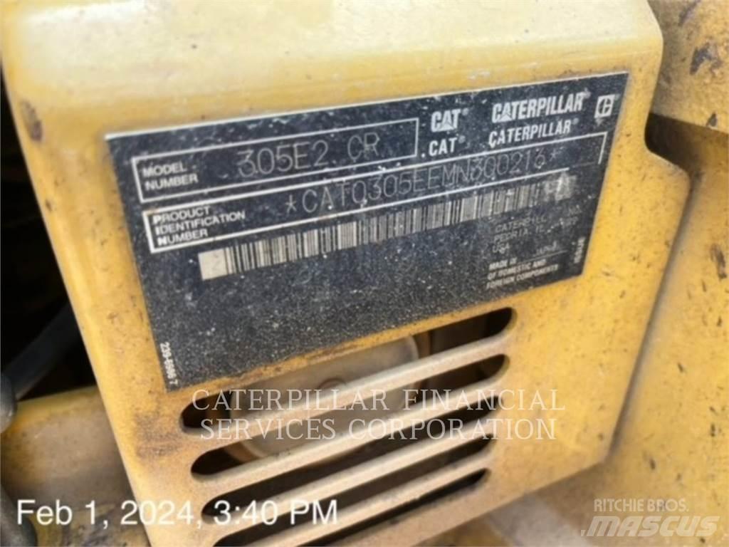 CAT 305E2CR Bagri goseničarji
