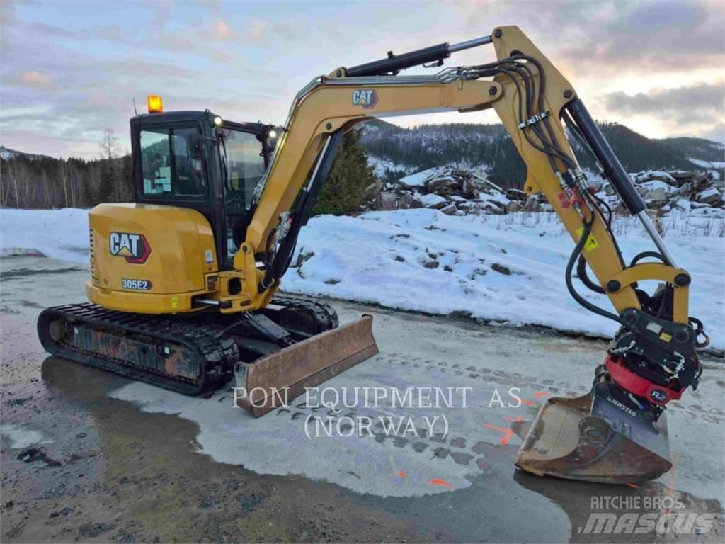 CAT 305E2CR Bagri goseničarji