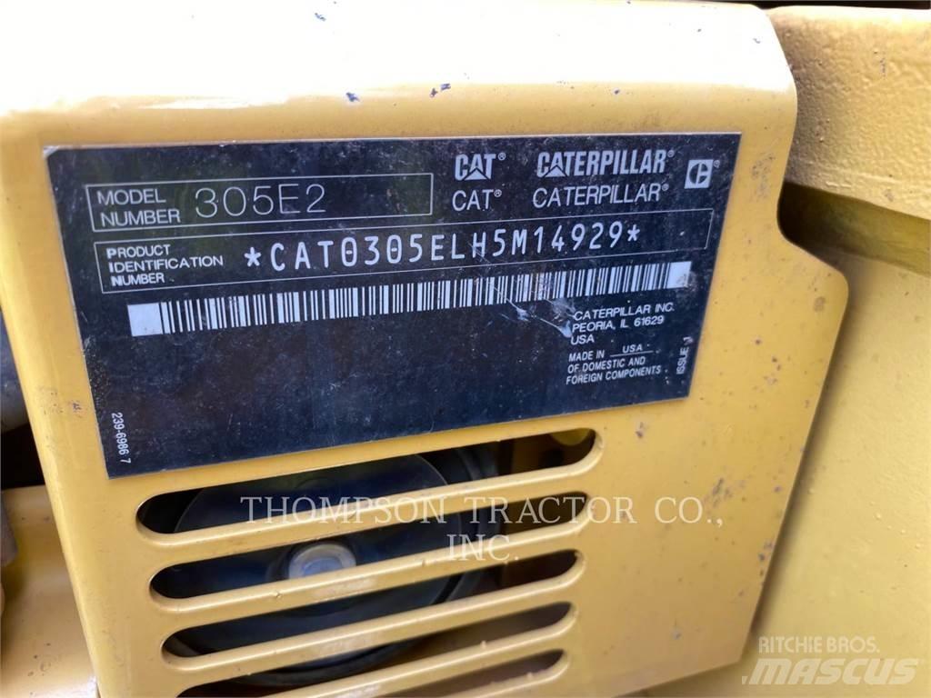 CAT 305E2CR Bagri goseničarji