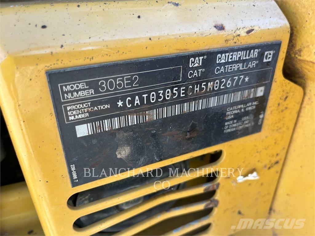 CAT 305E2CR Bagri goseničarji