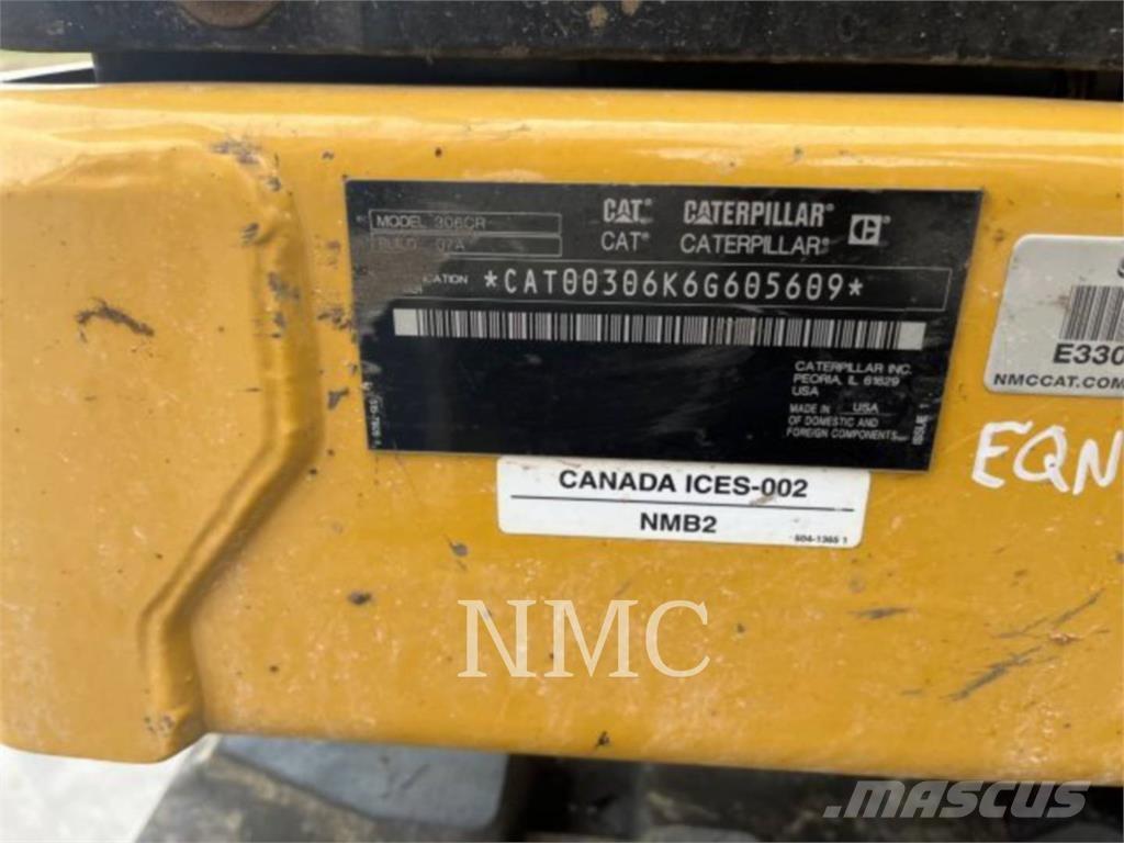 CAT 306 Bagri goseničarji