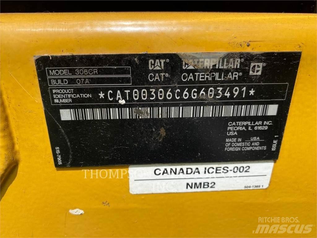 CAT 306CR Bagri goseničarji
