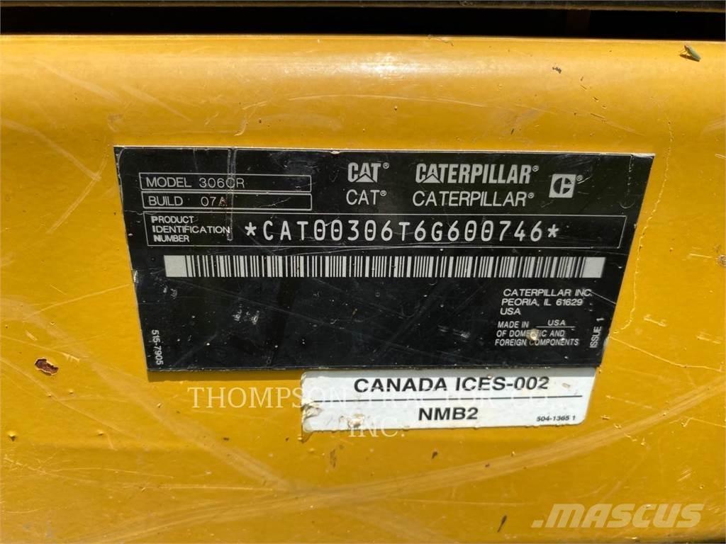 CAT 306CR Bagri goseničarji