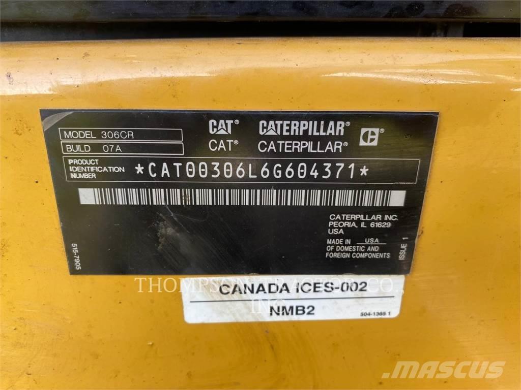 CAT 306CR Bagri goseničarji