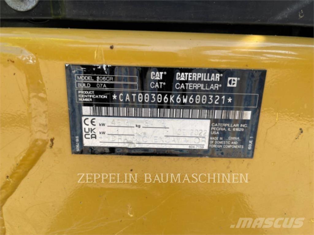 CAT 306CR-07A Bagri goseničarji