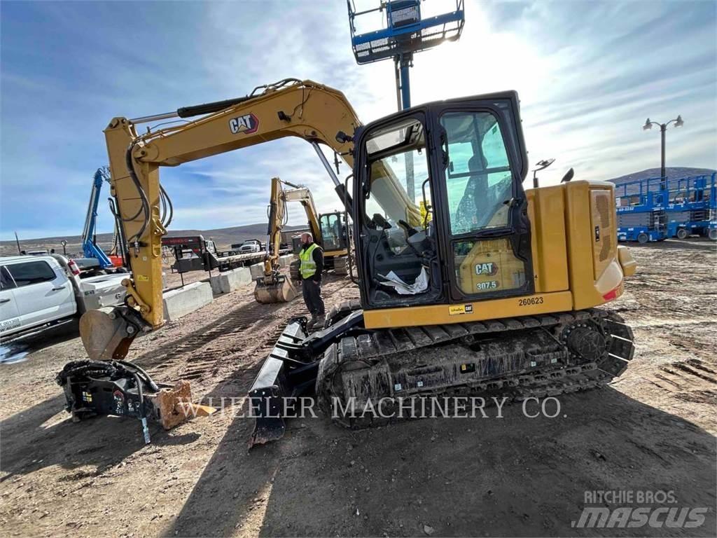 CAT 307.5 Bagri goseničarji