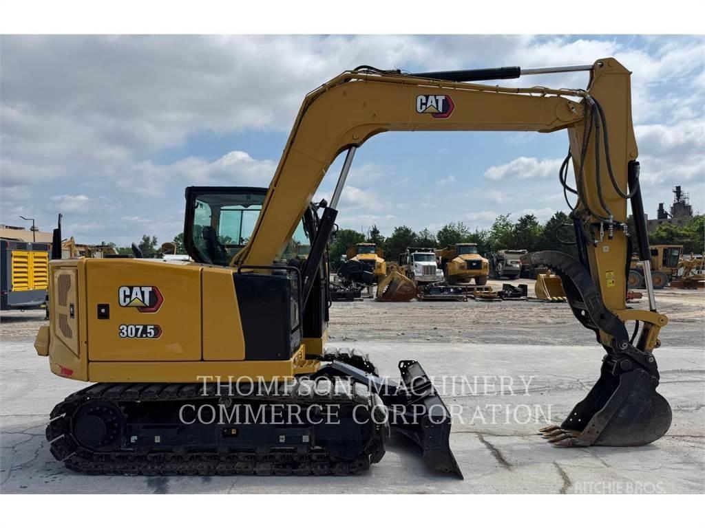 CAT 307.5 Bagri goseničarji