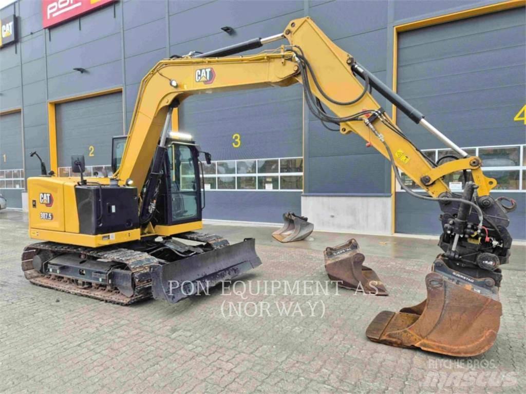 CAT 307.5-07 Bagri goseničarji
