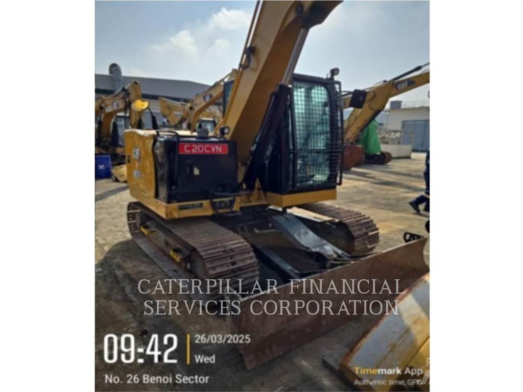 CAT 307.5-07 Bagri goseničarji