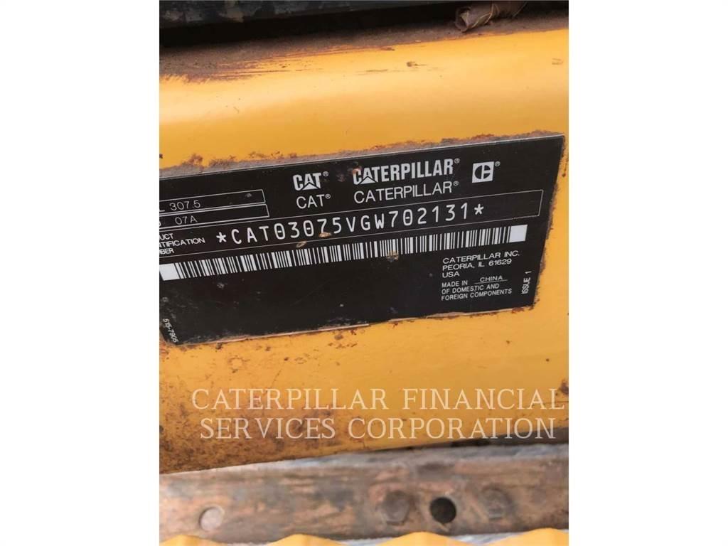 CAT 307.5-07 Bagri goseničarji