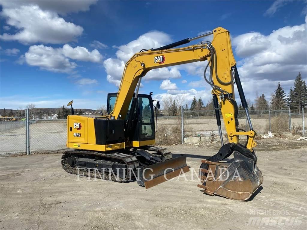 CAT 307.5-07 Bagri goseničarji