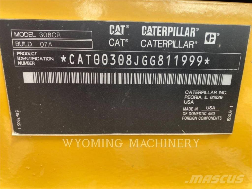 CAT 308 Bagri goseničarji