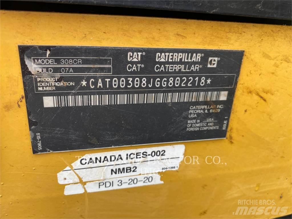 CAT 308CR Bagri goseničarji