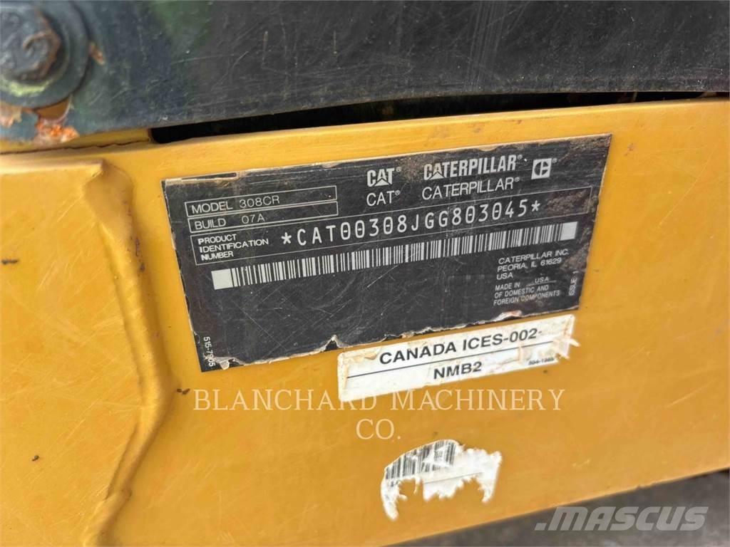 CAT 308CR Bagri goseničarji