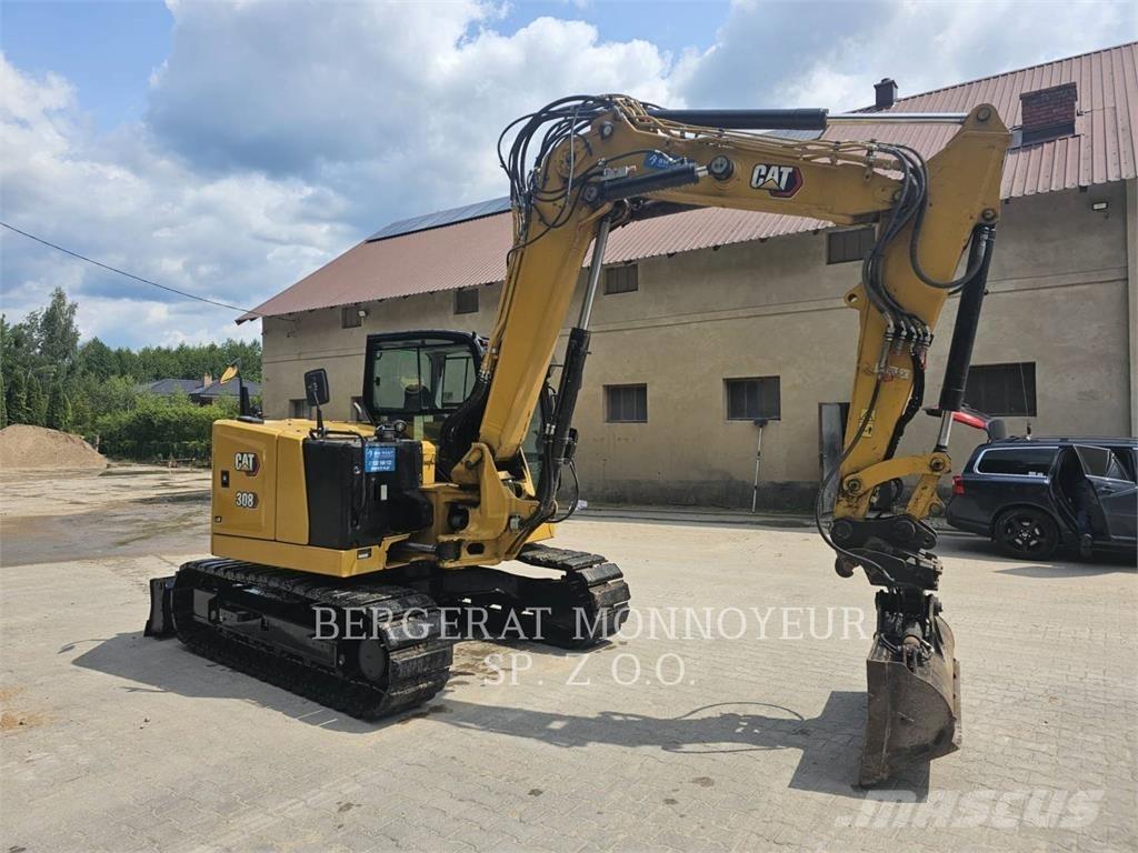 CAT 308CR Bagri goseničarji