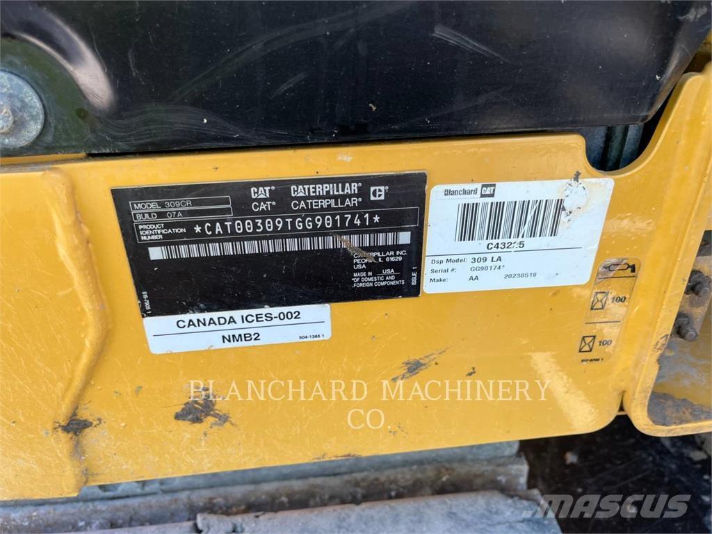 CAT 309CR Bagri goseničarji