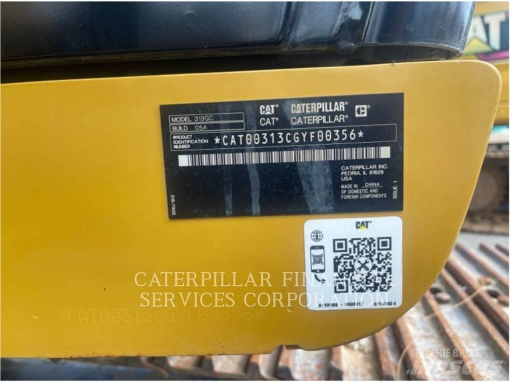 CAT 313-05GC Bagri goseničarji
