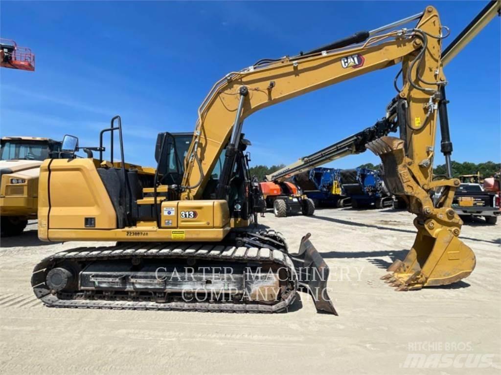 CAT 313-07 Bagri goseničarji