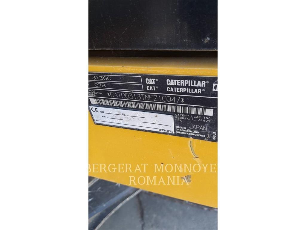 CAT 313-07GC Bagri goseničarji