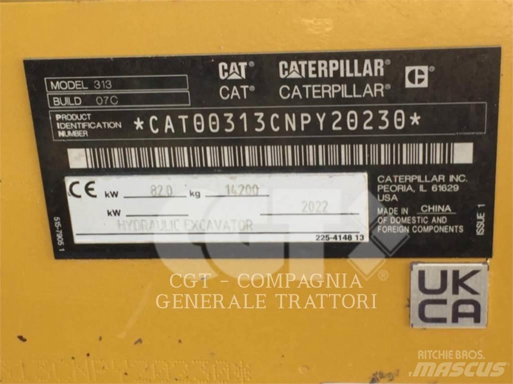 CAT 313 NG Bagri goseničarji