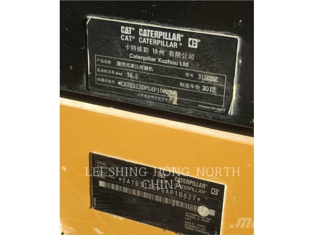 CAT 313D2GC Bagri goseničarji