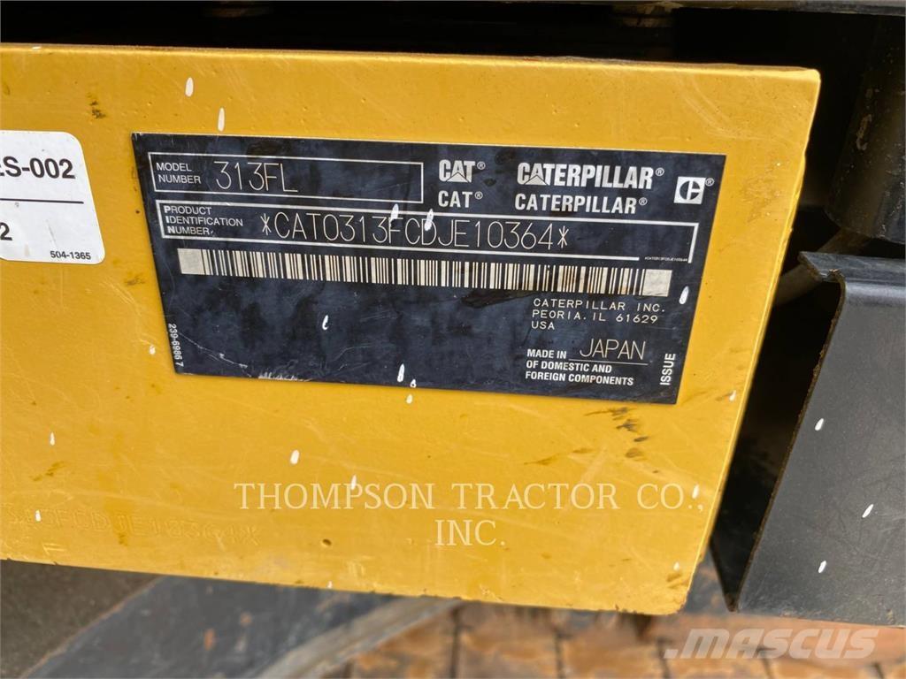 CAT 313FL Bagri goseničarji