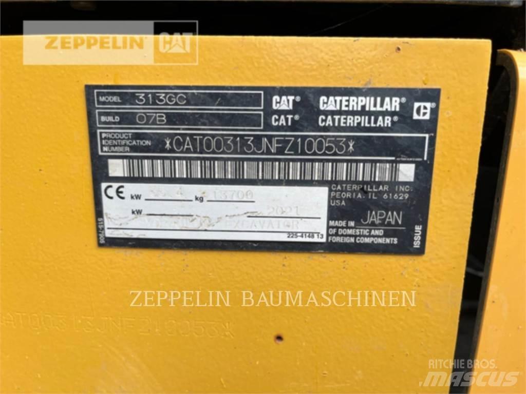 CAT 313GC Bagri goseničarji
