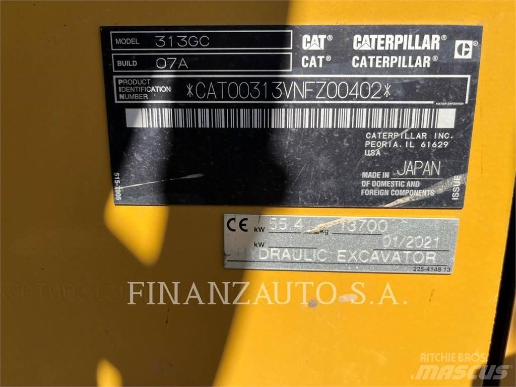 CAT 313GC Bagri goseničarji