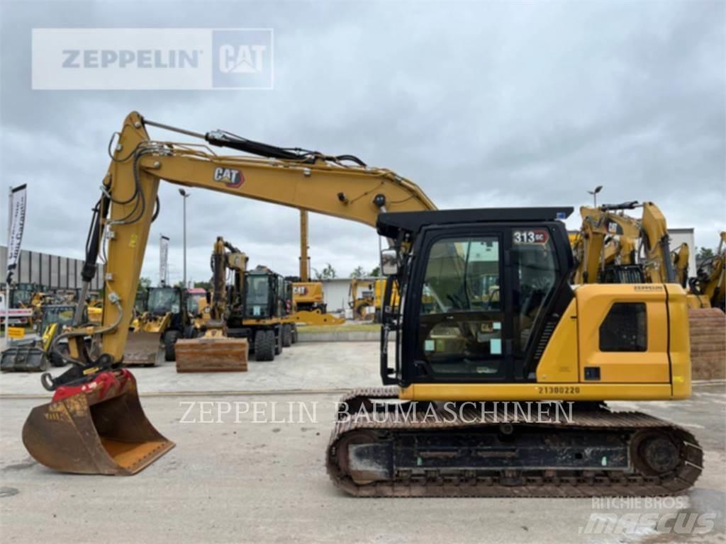 CAT 313GC Bagri goseničarji