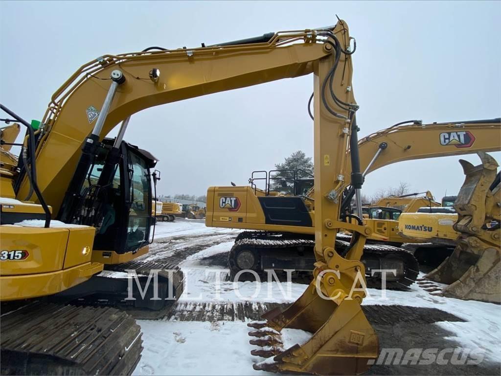 CAT 315 Bagri goseničarji