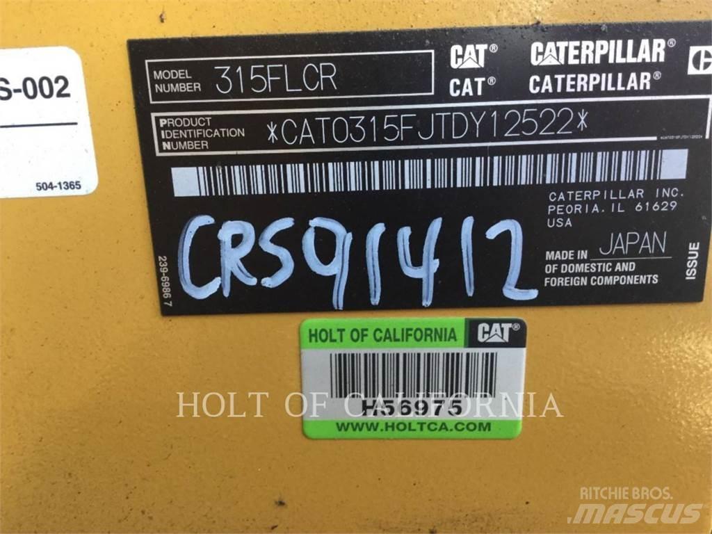 CAT 315 Bagri goseničarji