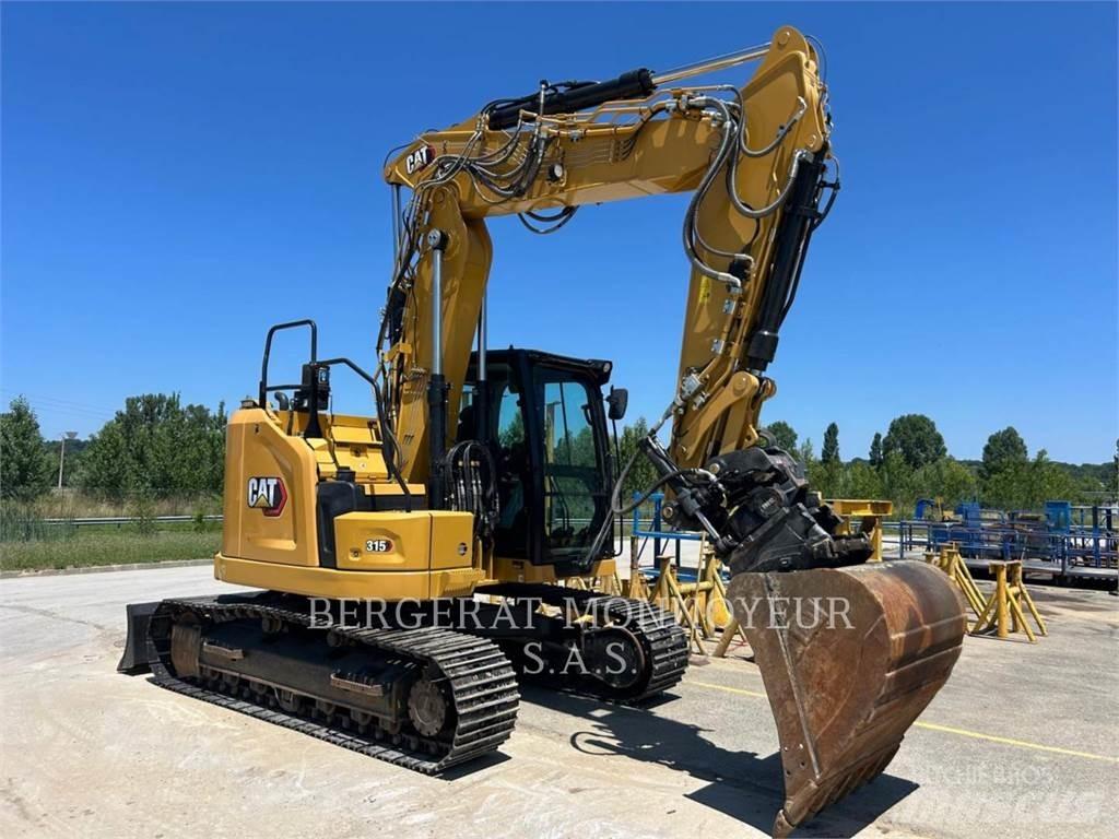 CAT 315 Bagri goseničarji
