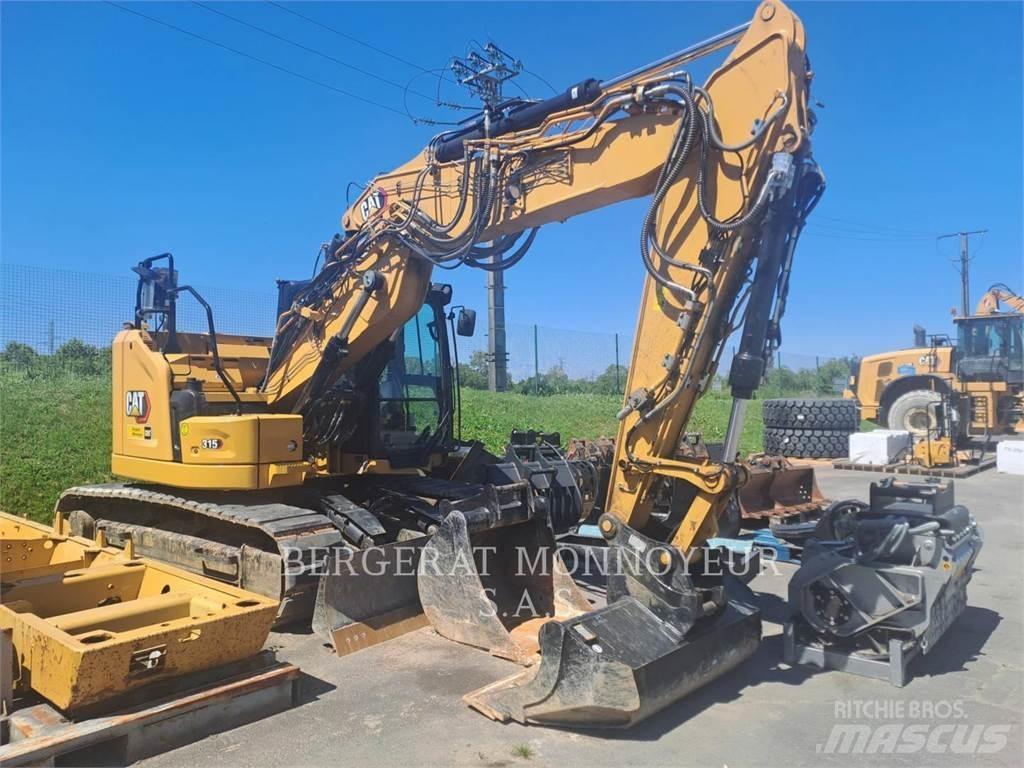 CAT 315 Bagri goseničarji