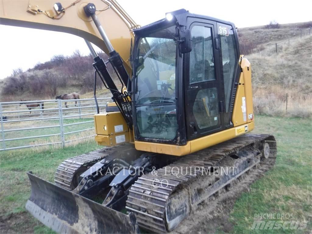 CAT 315 Bagri goseničarji
