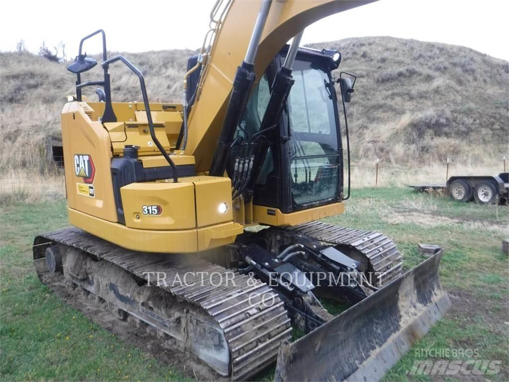 CAT 315 Bagri goseničarji