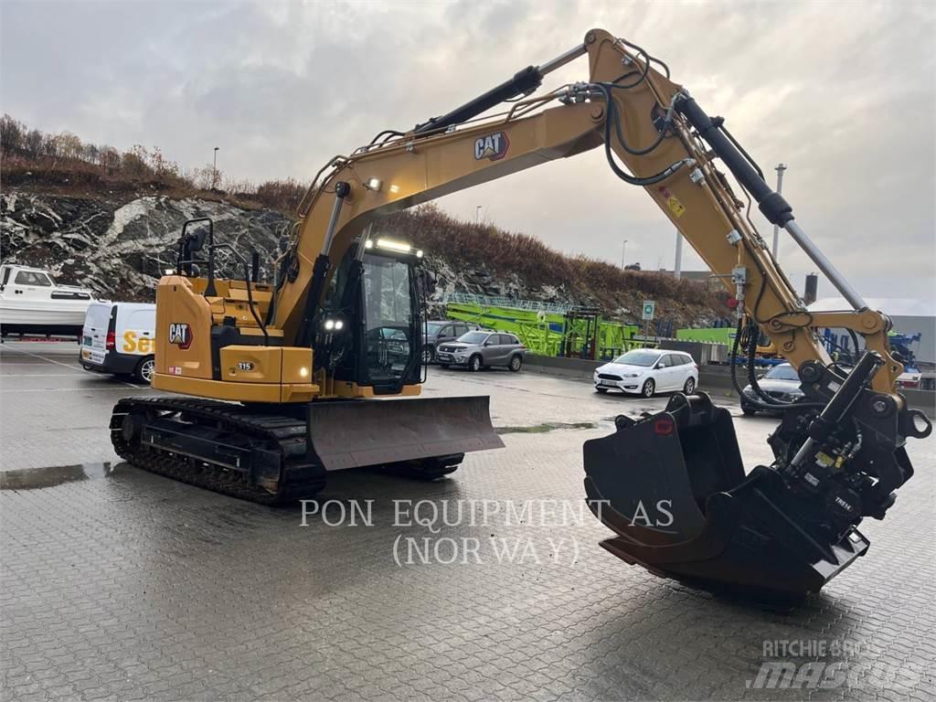 CAT 315-07 Bagri goseničarji