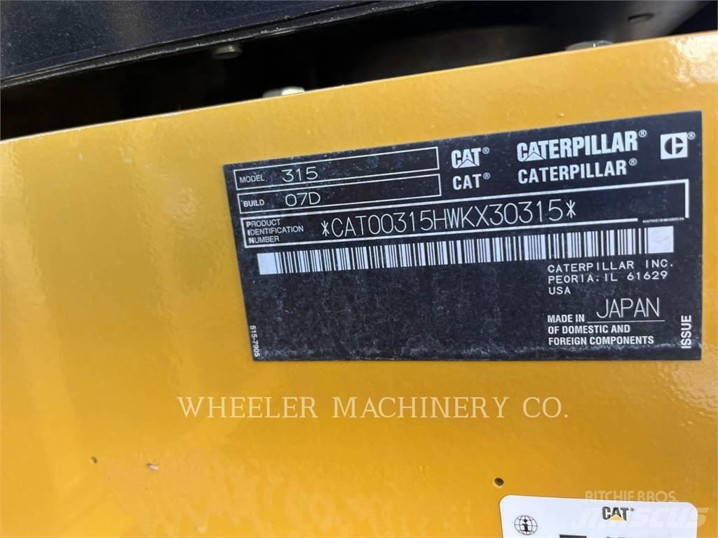 CAT 315 CF Bagri goseničarji