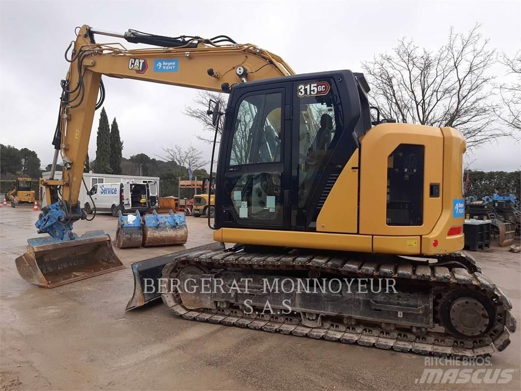 CAT 315 GC Bagri goseničarji