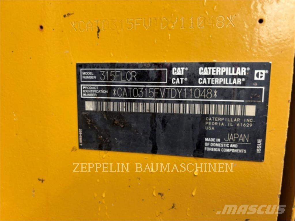 CAT 315FL Bagri goseničarji