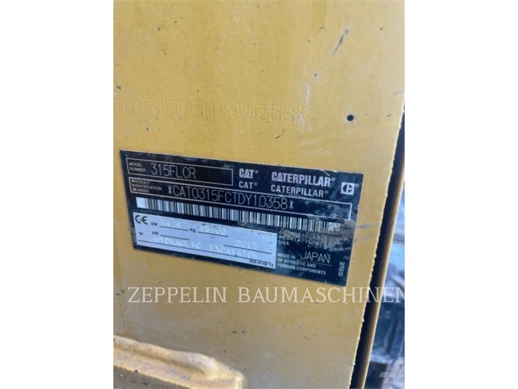 CAT 315FL Bagri goseničarji