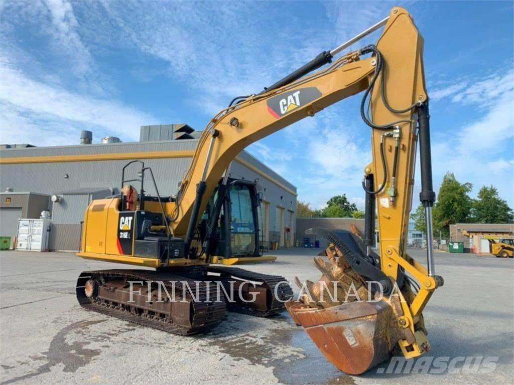 CAT 316E Bagri goseničarji
