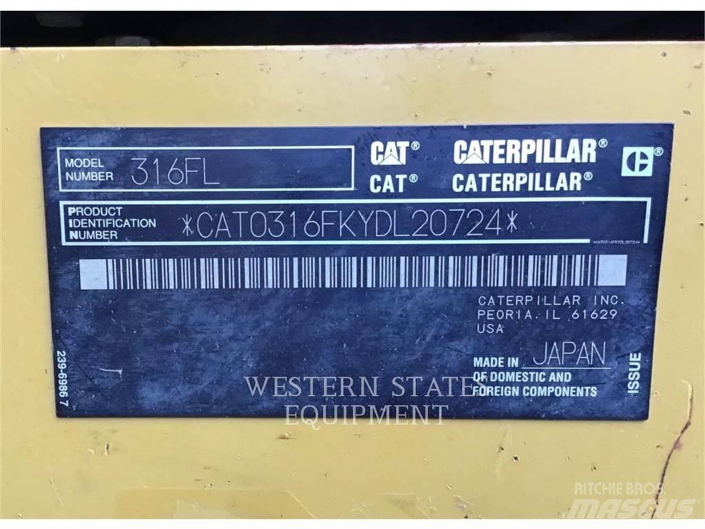 CAT 316F Bagri goseničarji