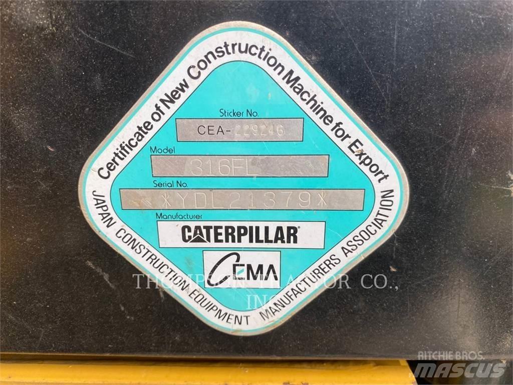 CAT 316FL Bagri goseničarji