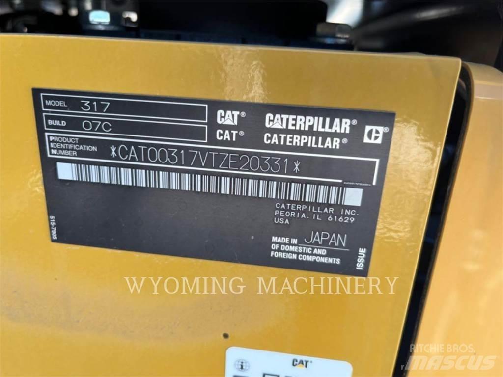 CAT 317 Bagri goseničarji