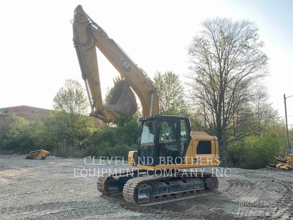 CAT 317-07 Bagri goseničarji